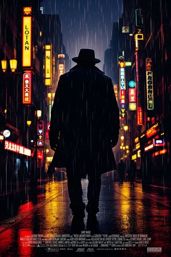 暗夜追踪者 电影海报 - 免费动漫网站